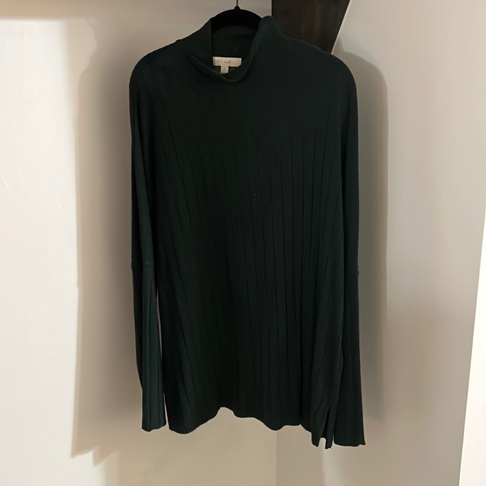 Anthropologie mock neck tunic